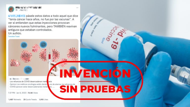 ¿Las vacunas están provocando cáncer?