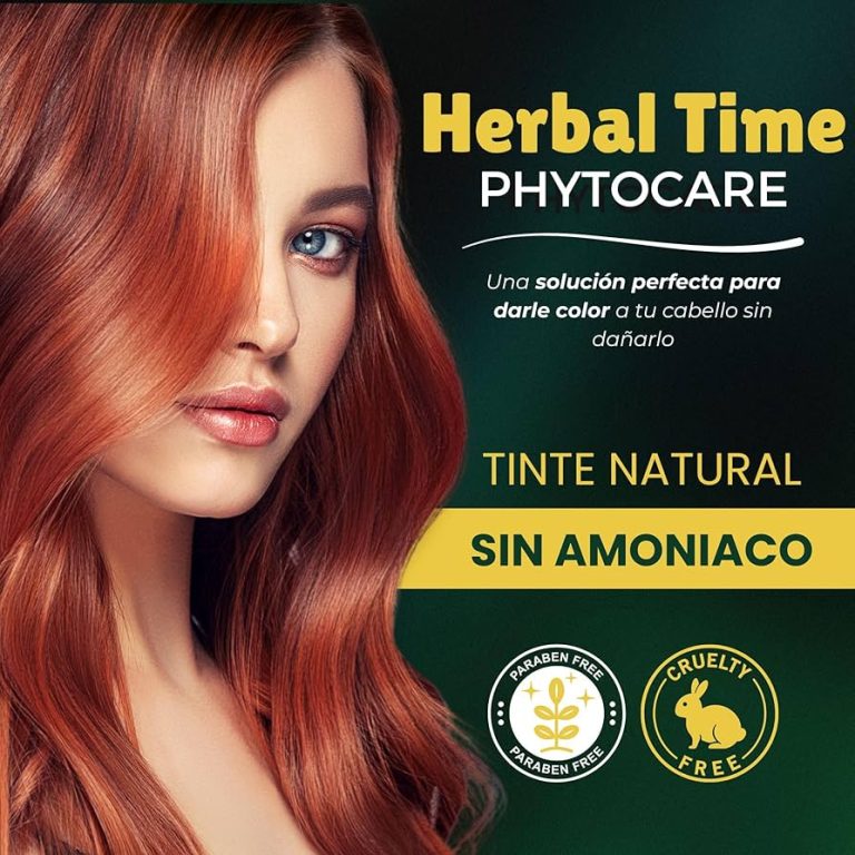 Los mejores tintes naturales sin amoniaco: dale color a tu cabello sin dañarlo